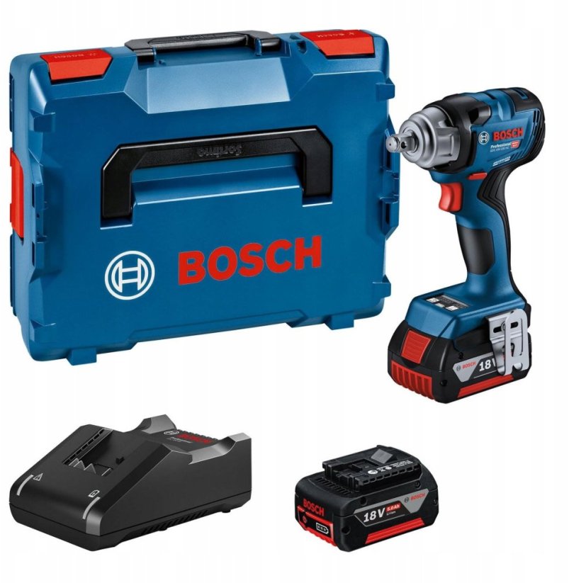 Bosch BOSCH Kľúč sekacie 1/2" GDS 18V-330 HC 2x5,0Ah 330Nm LB