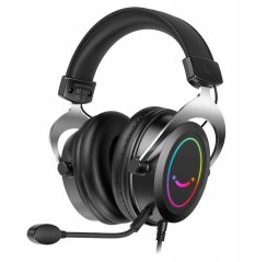 Fifine Słuchawki studyjne nauszne FIFINE H3 AmpliGame RGB z mikrogonem studyjne