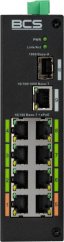 BCS BCS-L-SP08E01G-1SFP(2) BCS Switch 8x PoE, 1x RJ45, 1x SFP Gigabit