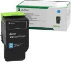 Lexmark Lexmark 77L0H20 kaseta z tonerem 1 ks Náhradný Cyjan