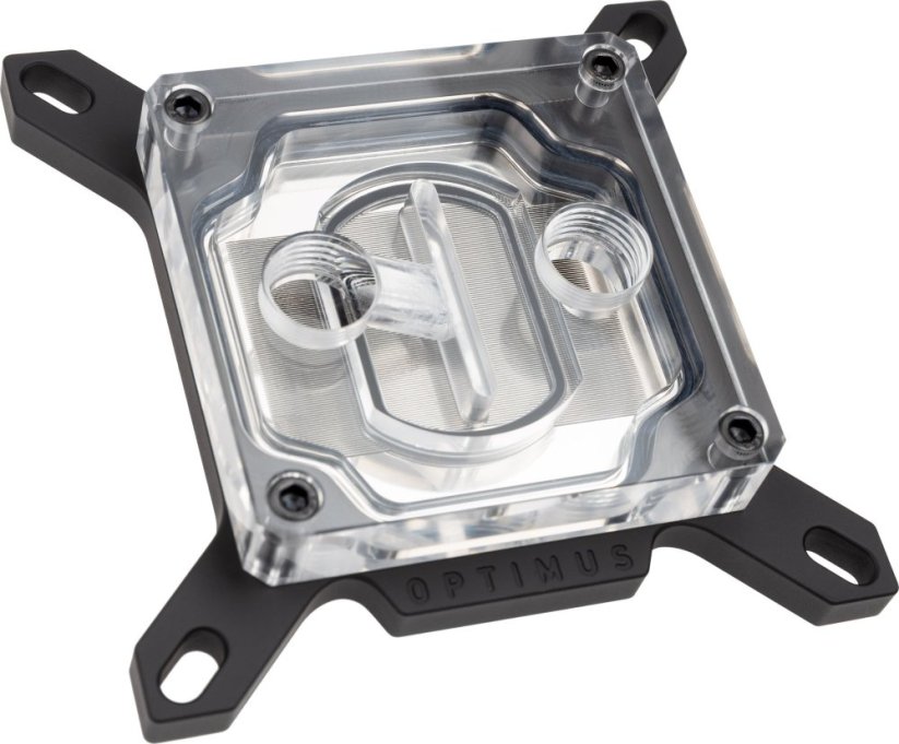 Optimus Optimus Foundation CPU Block, Ceramic Bracket, Nickel Cold Prokove - schwarz