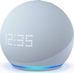 Amazon Echo Dot 5 z zegarem Modrý (B09B8RVKGW)