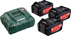 Metabo Sada akumulátorów 3 x 5,2Ah + Nabíjačka ASC 30-36 (685048000)