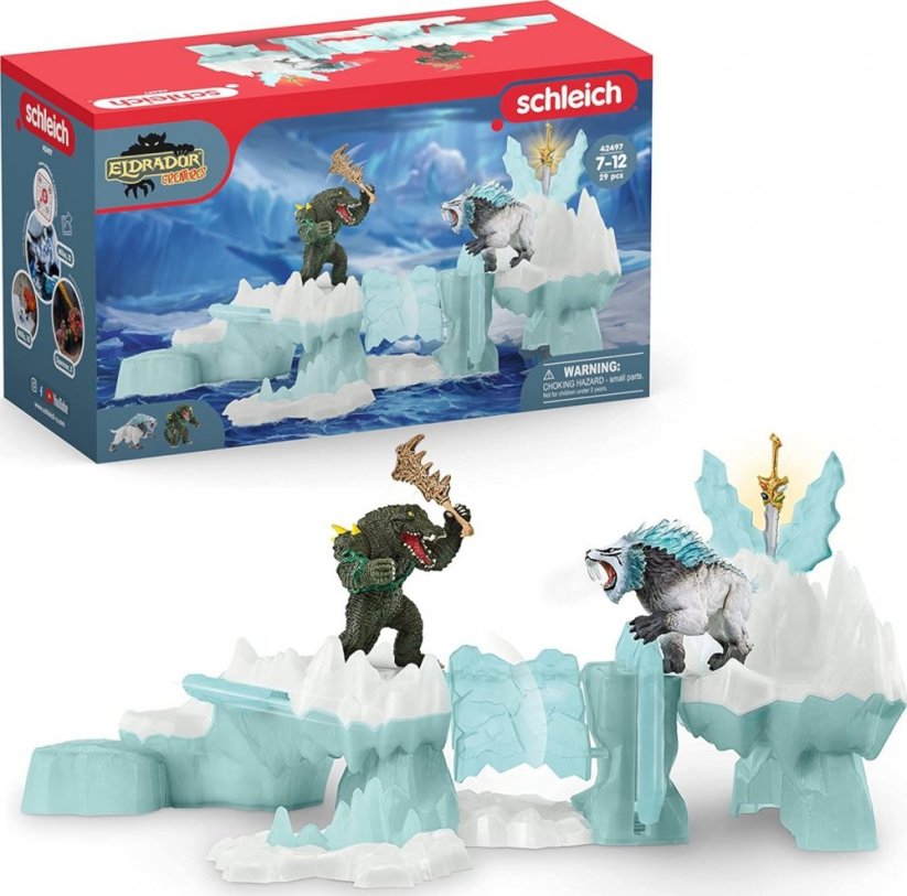 Schleich Sneak Eldrador Attack on the Ice Fortress, play figure