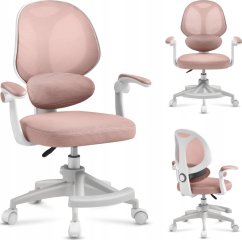 MarkAdler Fotel Obrotowy Krzesło Dla Dzieci Młodzieży Mark Adler Junior 4.5 Pink