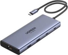 Ugreen Ugreen REVODOK PRO 10 10IN1 HDMI DOCK Sivý