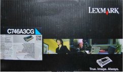 Lexmark C746A3CG Cyan Originál  (C746A3CG)
