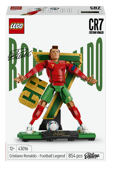 LEGO Editions Cristiano Ronaldo - Futbalová legenda (43016) BESTSELLER!
