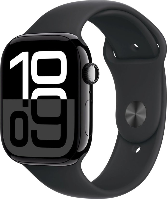Apple Watch 10 GPS 42mm Jet Black Alu M/L Čierny (MWWF3QN/A)