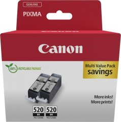 Canon Canon ink double pack black PGI-520BK