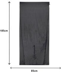 Lifeventure Spacák wkład Silk Sleeping Bag Liner pravouhlý