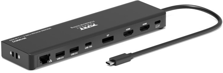 Port Designs PORT Connect Mobilna stacja dokująca 1 X 4K USB-C 9 urządzeń 100 W (901906V2)