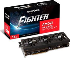 Power Color Fighter Radeon RX 7700 XT 12GB GDDR6 (RX 7700 XT 12G-F/OC)