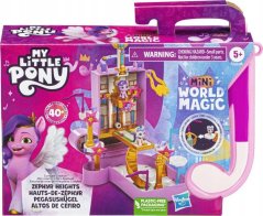 Hasbro My Little Pony Mini World Magic Compact Creation Zephyr Heights Toy - Portable Playset, Pipp Petals Pony, Kids Ages 5+, Animal, 5 yr(s), Multicolour