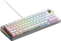 Glorious Glorious GMMK 3 Pro HE 65 % Custom Gaming-Tastatur - Pre-Built, ANSI (US), Fox HE Switches, silber