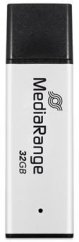 MediaRange MediaRange MR1900 pamięć USB 32 GB USB Typu-A 3.2 Gen 1 (3.1 Gen 1) Čierny, strieborný