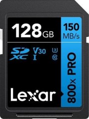 Lexar 800X Pro SDXC 128 GB Class 10 UHS-I/U3 V30 (LSD0800P128G-BNNNG)