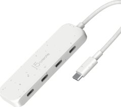 j5create j5create JCH345EW USB 3.2 Gen 1 (3.1 Gen 1) Type-C 10000 Mbit/s Biely
