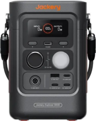 Jackery Portable Power Station - Explorer 300 Plus + 40W Mini