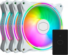 Cooler Master MasterFan MF120 Halo 3-pack + Hub (MFL-B2DW-183PA-R1)