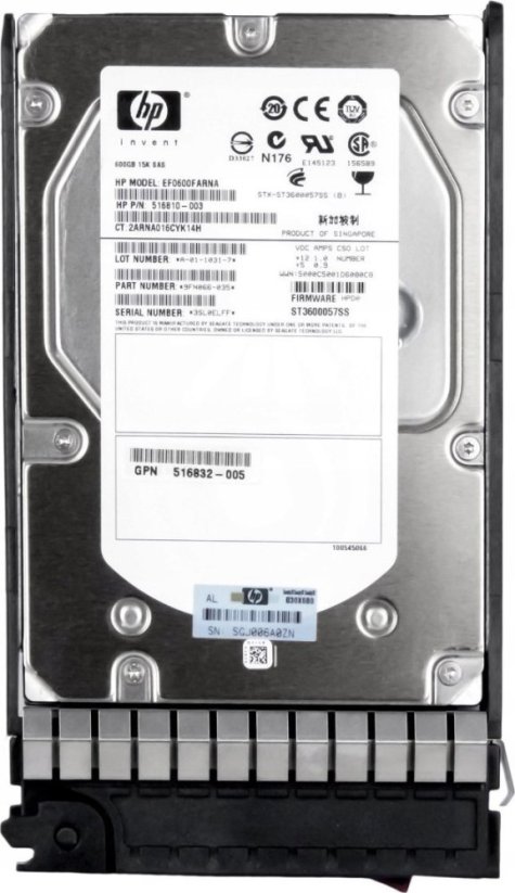 HP Enterprise 600GB 3.5'' SAS-1 (3Gb/s)  (517354-001)