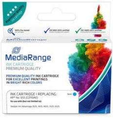 MediaRange MediaRange MRHP655C nabój z Tonerem 1 ks Náhradný Cyjan