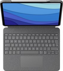 Logitech Combo Touch for iPad Pro 11-inch (1st, 2nd, 3rd and 4th gen) - SAND - UK (920-010172)
