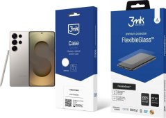 Samsung Galaxy S25 Ultra 5G 12/256GB Szary (SM-S938BZT) + FlexibleGlass + Etui Clear Case