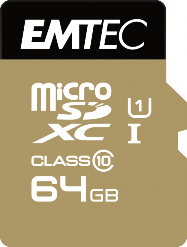 Emtec Gold+ MicroSDXC 64 GB Class 10  (ECMSDM64GXC10GP)