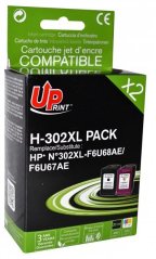 UPrint Tintes kārtridžs UPrint HP 302XL Multipaka H-302XL-PACK-UP