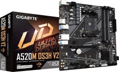 Gigabyte MB GBT AMD AM4 A520M DS3H V2