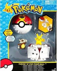 Tomy Tomy - Pokemon Throw N Pop Poke Ball Set A+