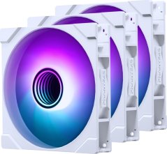 Phanteks PHANTEKS M25 Gen2 PWM D-RGB Lüfter, 3er-Pack - 140mm, weiß