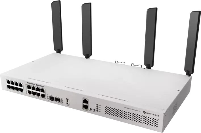 MikroTik Cloud Router Switch CRS418 (CRS418-8P-8G-2S+5axQ2axQ-RM)