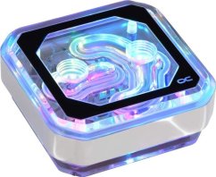 Alphacool Alphacools ice block XPX Aurora Plexi chróme, CPU cooler (transparent)