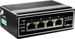LevelOne LevelOne Switch  4x GE IGP-0502 Industrie xGSFP 120W  4xPoE+