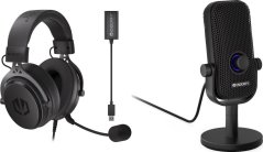 Endorfy Słuchawki Endorfy Viro Plus USB (EY1A001) + Mikrofon Solum Voice S