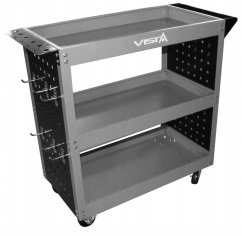Milwaukee VISTA 3-SHELF MOBILE TOOL TROLLEY