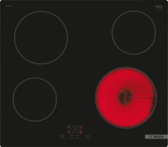 Bosch Bosch Hob | PKE61RBA2E | Electric | Number of burners/cooking zones 4 | Touch | Timer | Black one size