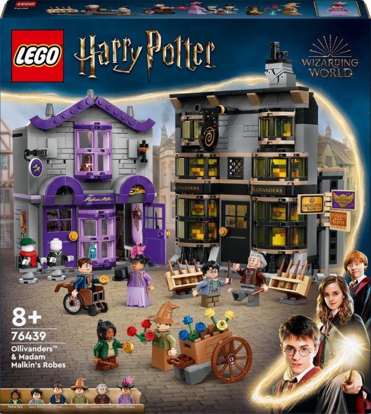 LEGO Harry Potter Ollivanders™ a Madame Malkin's (76439)
