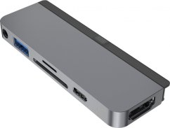 HyperDrive 6w1 USB-C (HY-HD319B-Gray)