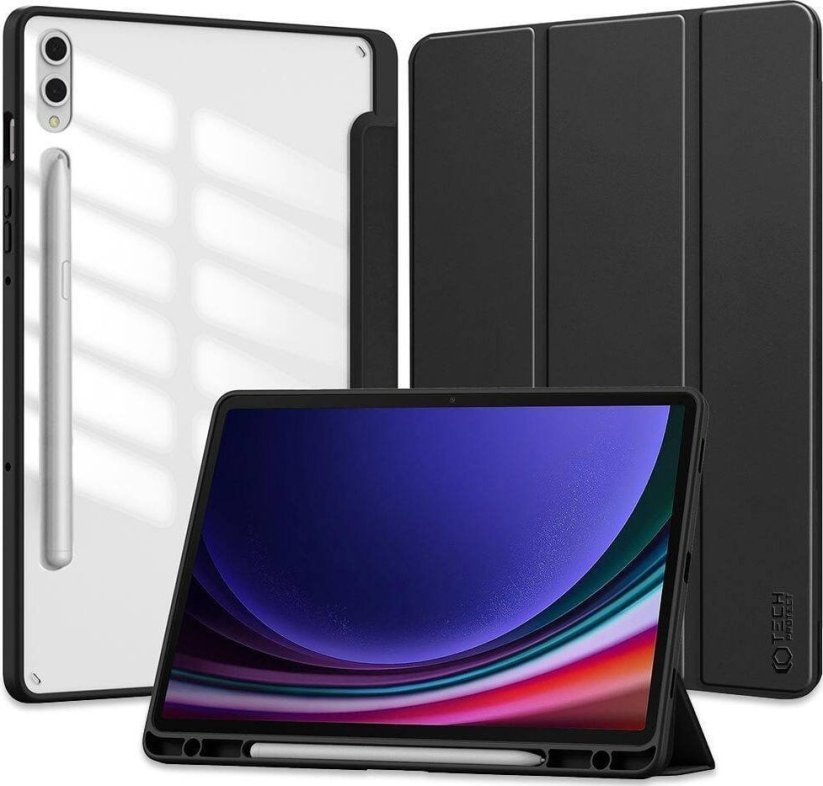 Tech-Protect Tech-Protect Sc Pen Hybrid Galaxy Tab S9 Fe+ Plus 12.4 X610 / X616B Black