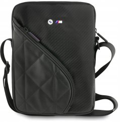 BMW Taška Carbon Pockets&Metal Logo 10" Čierny