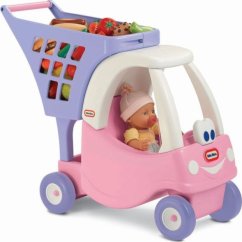 Little Tikes Kočiar na zakupy pre deti Cozy Coupe Ružový