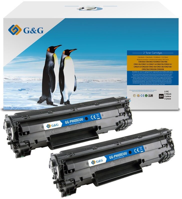 G&G XL-Toner 2er Set do HP 35AD/ 36AD/ 78AD/ 85AD