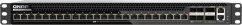 Qnap - Switch - 2 x 100 Gigabit QSFP28 + 4 x 25 Gigabit SFP28 - montowany w szafie rack - Pre CAB-DAC50M-SFPP, TRX-10GITSFPP-SR, TRX-25GSFP28-SR (QSW-M7230-2X4F24T)