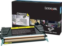 Lexmark C748H3YG Yellow Originál  (C748H3YG)