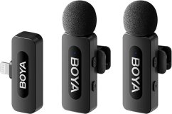 Boya Boya BY-V2 V2.0 Ultra compact 2.4GHz wireless mic for lightning devices - 2TX+1RX