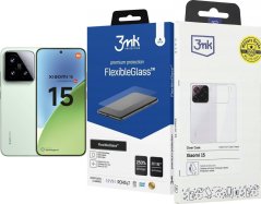 Xiaomi Xiaomi 15 5G 12/512GB Zielony (MZB0ITWEU) + FlexibleGlass + Etui Clear Case