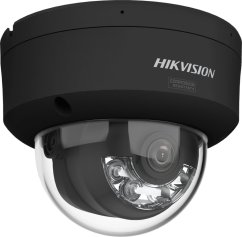 Hikvision 4 MP SMART HYBRID LIGHT WITH COLORVU 3.0 FIXED DOME NETWORK CAMERA (BLACK)